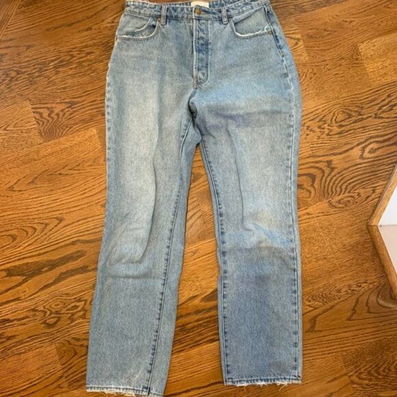 ROLLA'S Classic Straight 90s Blue Jean High Rise Regular Fit Size 26 - Picture 5 of 8